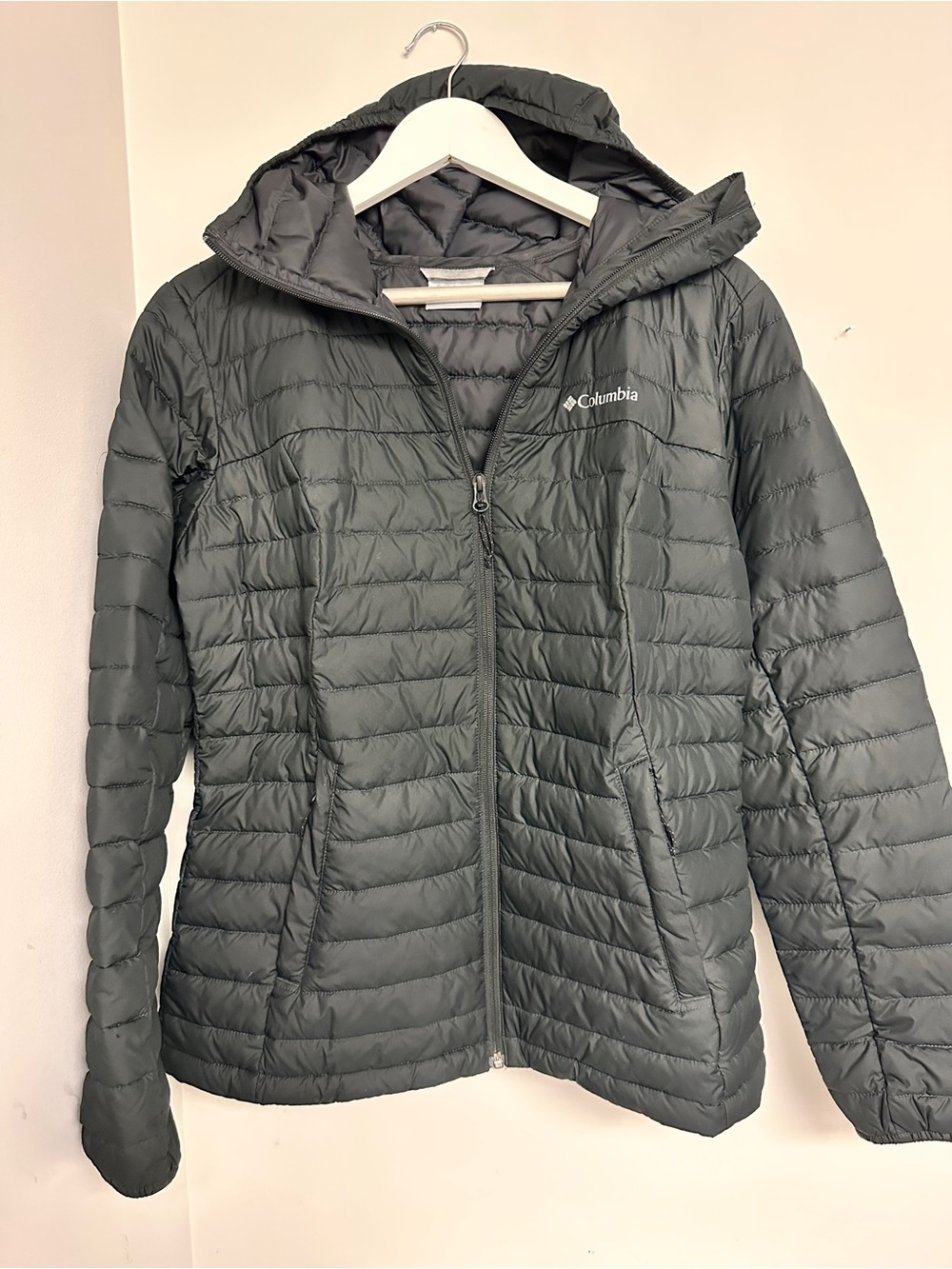 Columbia Silver Falls II Hooded Insulated Jacket Black Women’s M